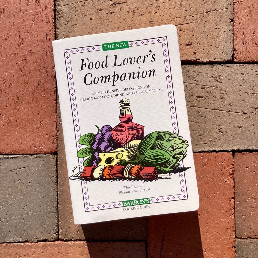 2001 Food Lover's Companion Culinary Terms Kitchen Chef Handbook Cookbook